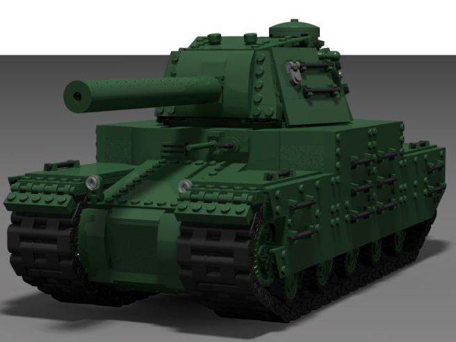 Model Type 5 vytvořený z Lega