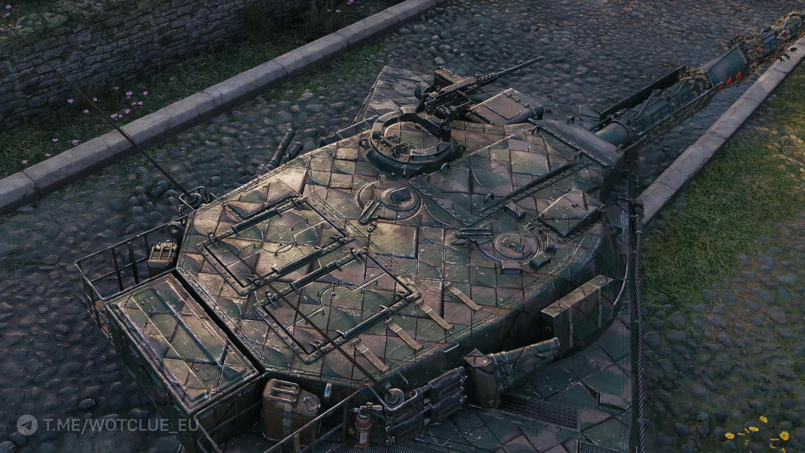 Unikátní úpravy pro tank XI. úrovně STK-2