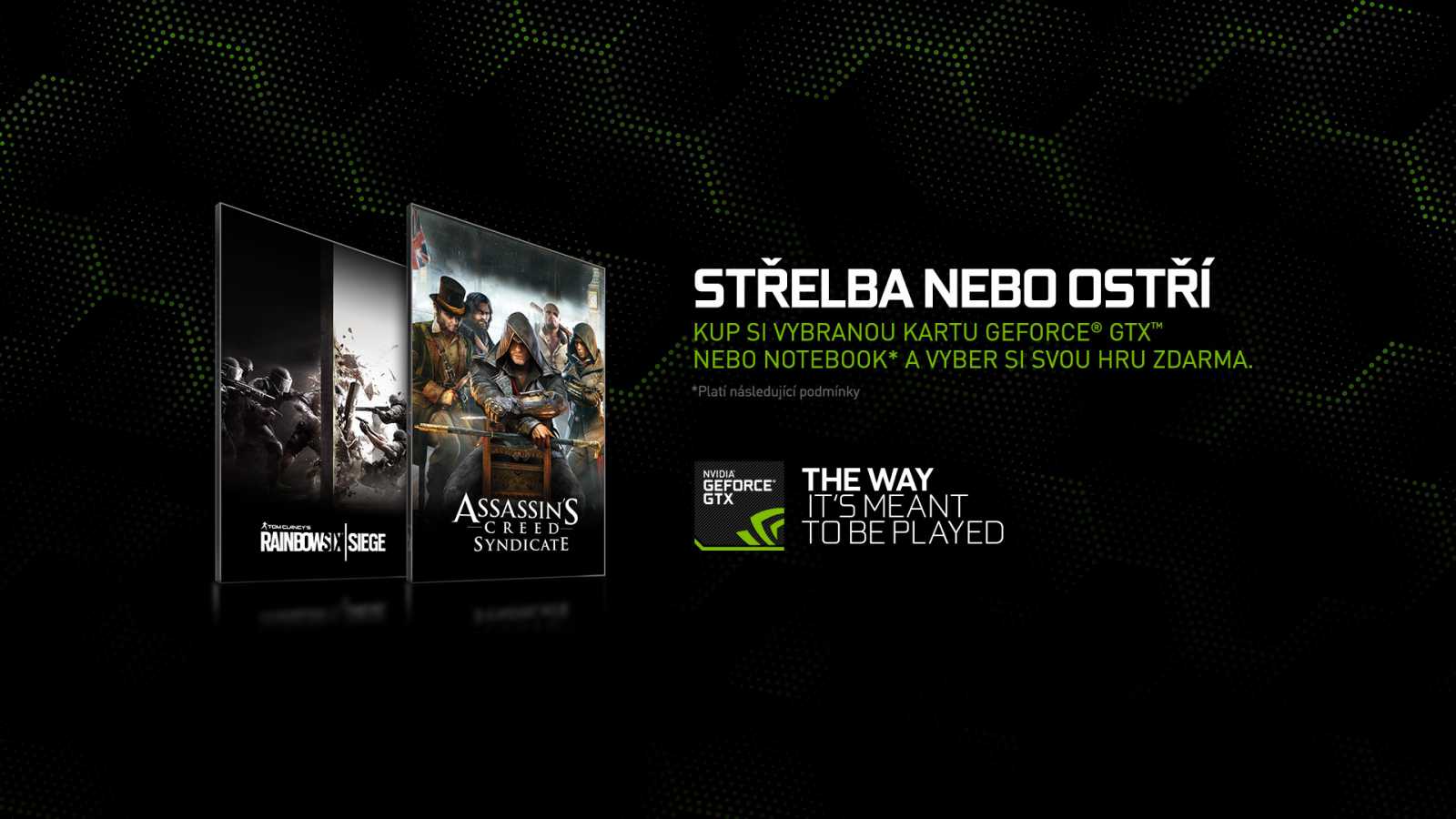 Střelba nebo ostří? Kup si grafiku GeForce GTX 970 nebo vyšší a vyberte si ...