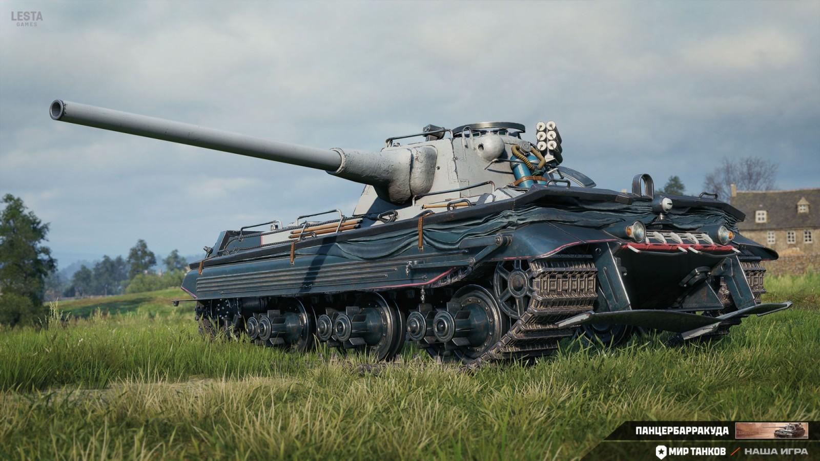 3D styl „Panzerbarracuda“ ve 14. sezóně World of Tanks Battle Passu