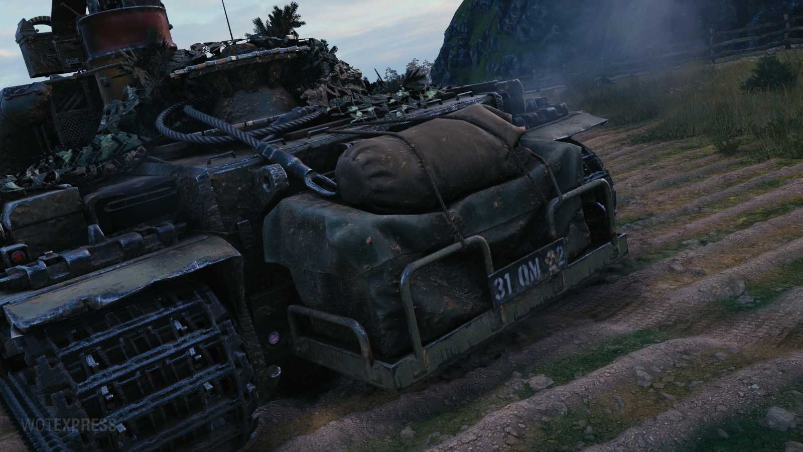 3D maskování “Mordred” pro FV217 Badger