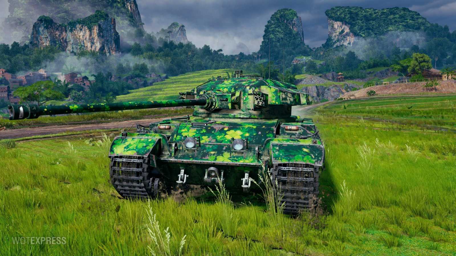 Shamrock 2D styl z patche 1.20 ve World of Tanks