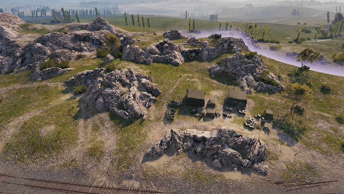 Změny na mapách Steppe a Pass ve World of Tanks