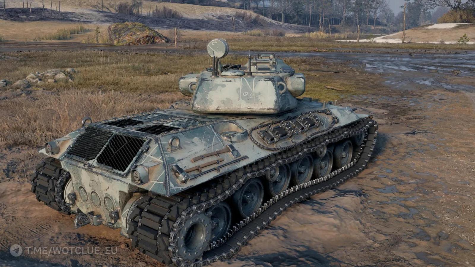 2D styl „Duch amatérského rádia“ z aktualizace 2.2 hry World of Tanks