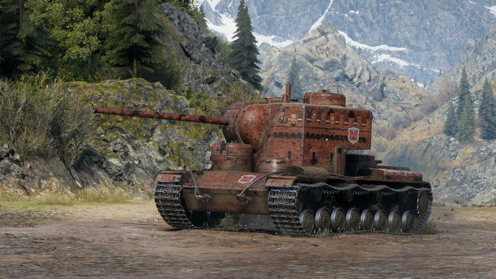 2D style “Red Fortress” pro KV-5