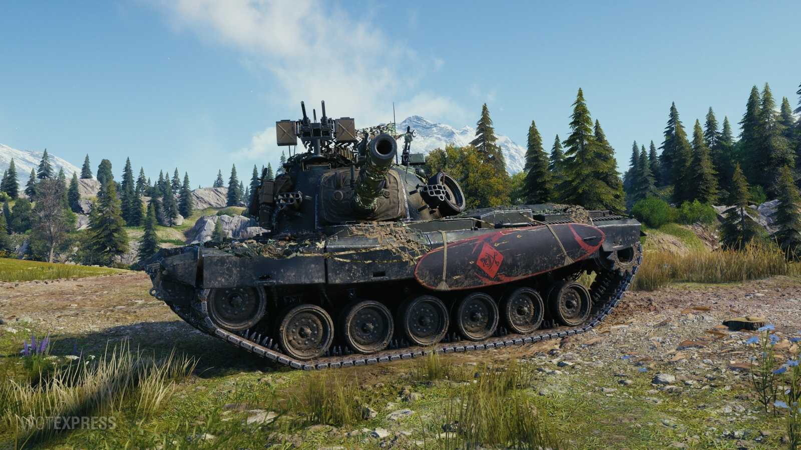 3D Styl „Pipeline” pro M48A5 Patton