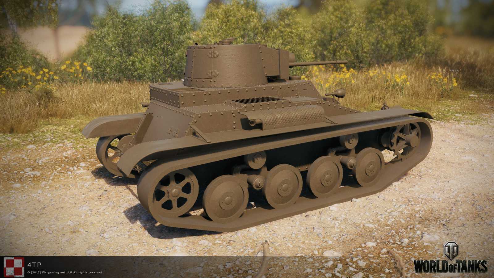 Supertest - polský tank 4TP