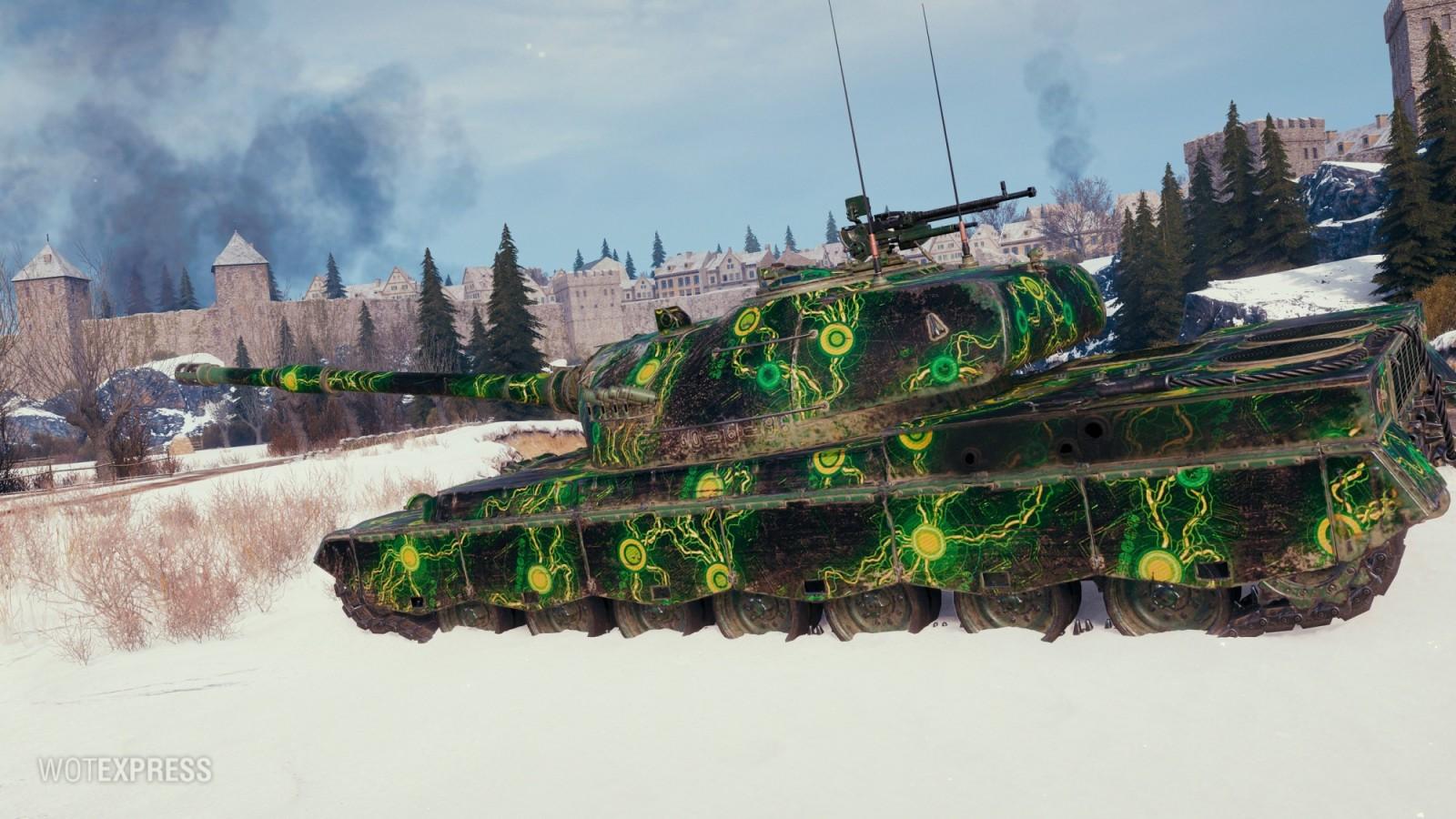 Kamufláž „Borg Channel“ ve World of Tanks