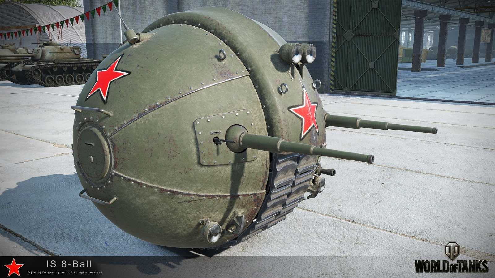 IS-8 Ball Tank v reálném světě