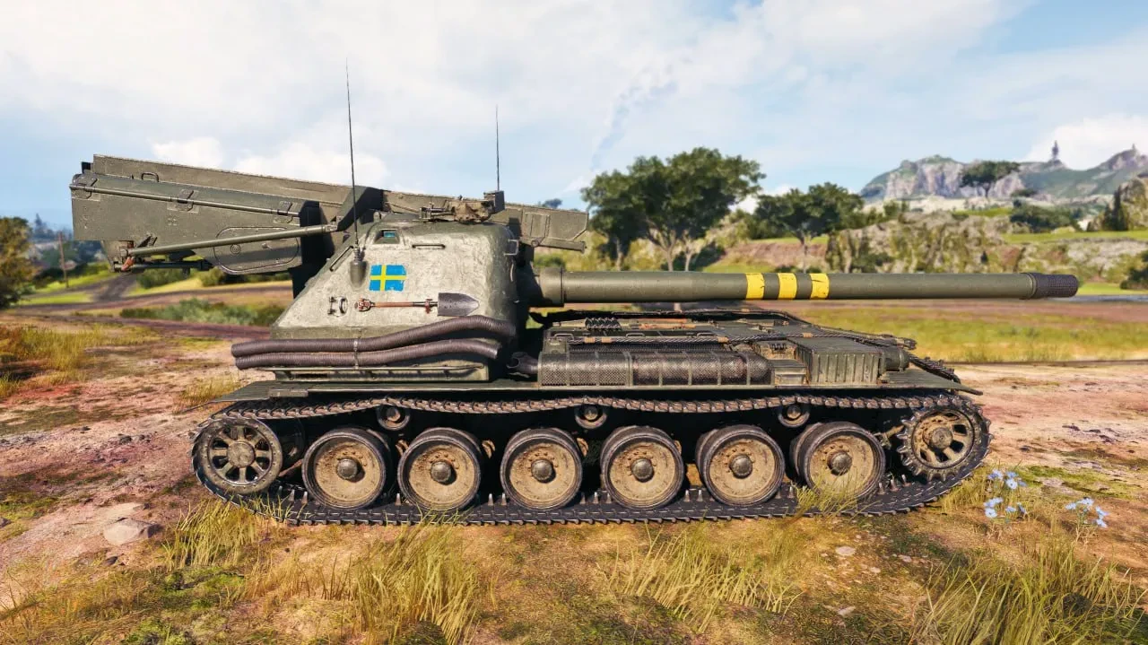 AKV 151 – švédská artyna Tier IX s dvouranným zásobníkem
