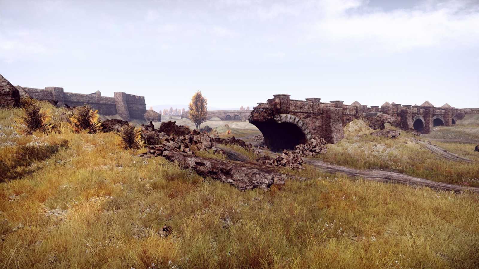 War Thunder: Mapa White Stone Fortress