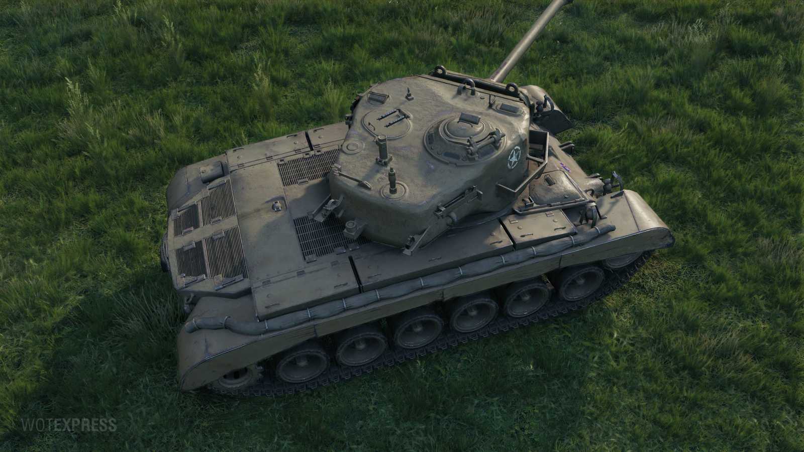 Malý Pershing na test serveru, T26E3