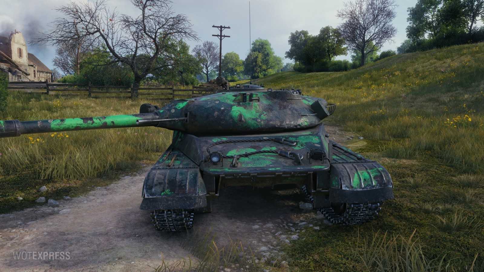 2D styl „Emerald Hunter“ ve World of Tanks