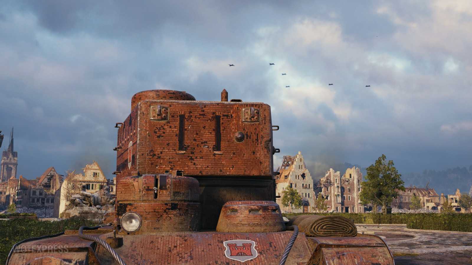 2D style “Red Fortress” pro KV-5