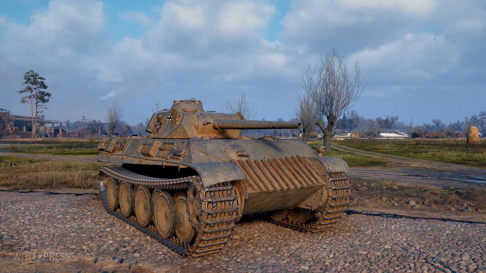 Aufklärungspanzer Panther na bojišti