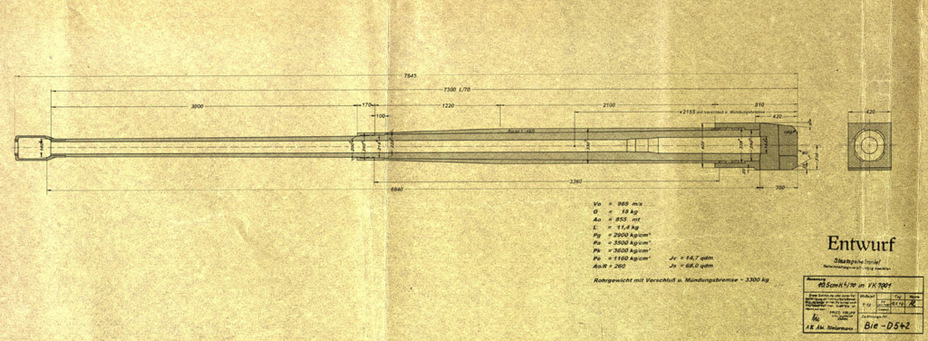 Kanon 105 mm L/70