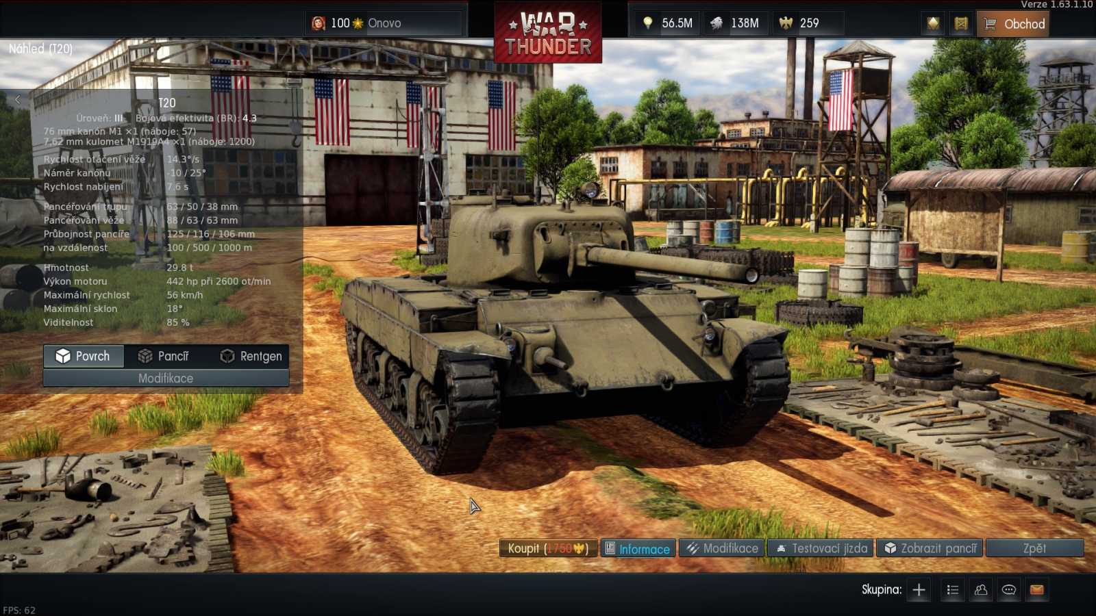 War Thunder: Screeny z 1.63