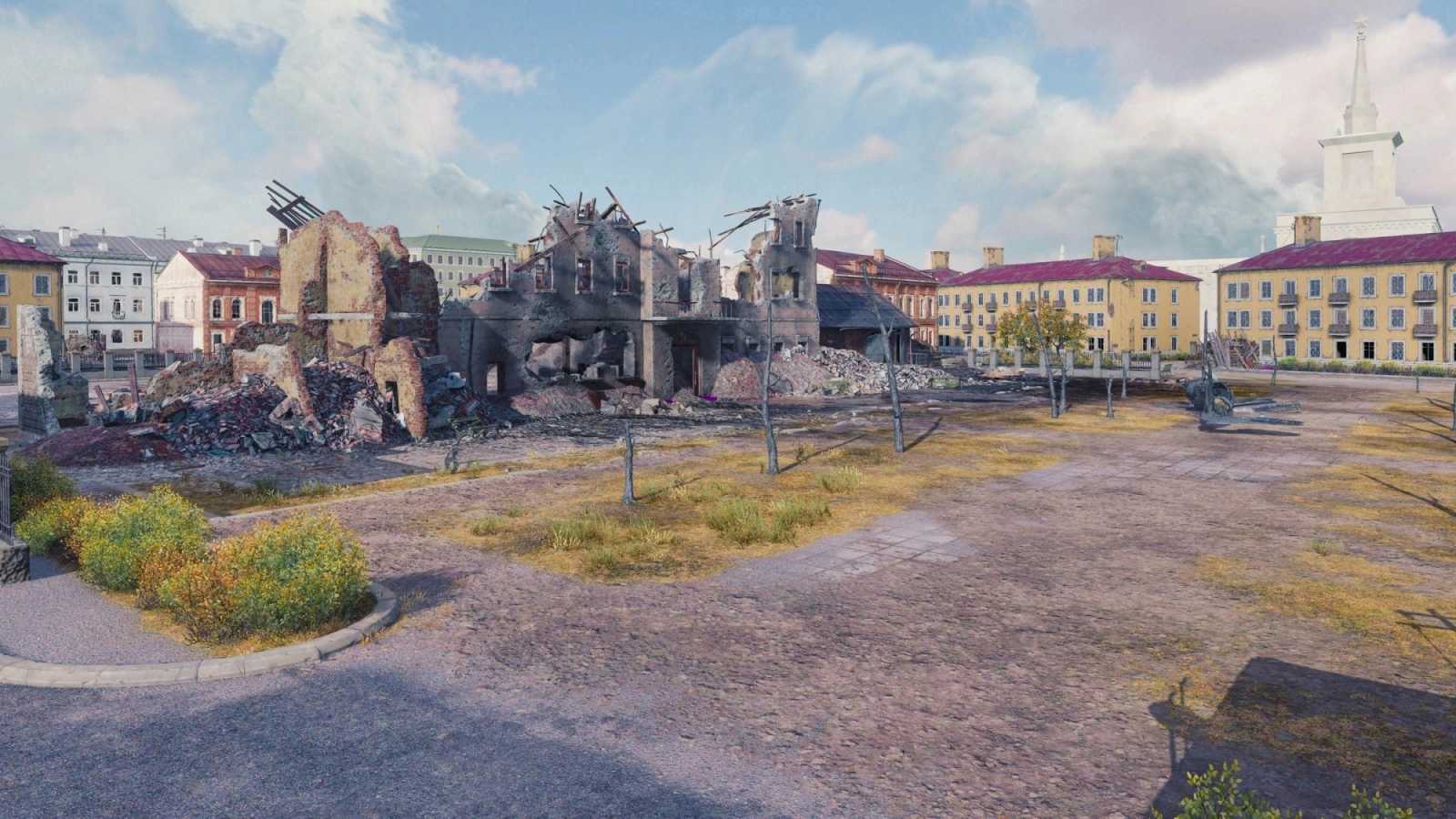 Mapa "Stalingrad" 2023. První herní ukázka ve World of Tanks