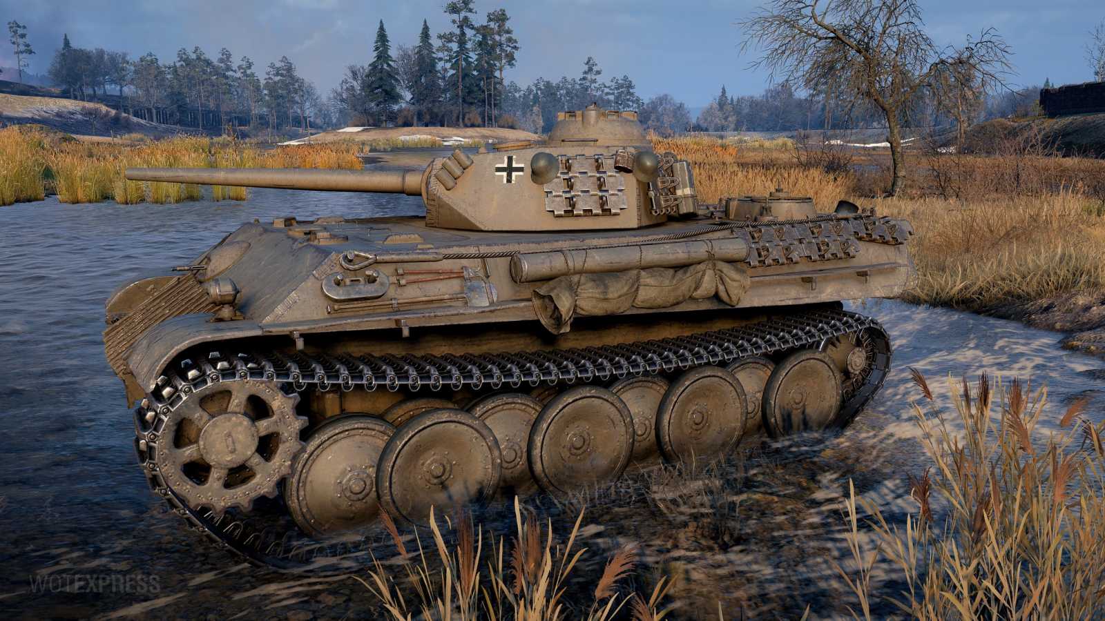 Aufklärungspanzer Panther na bojišti