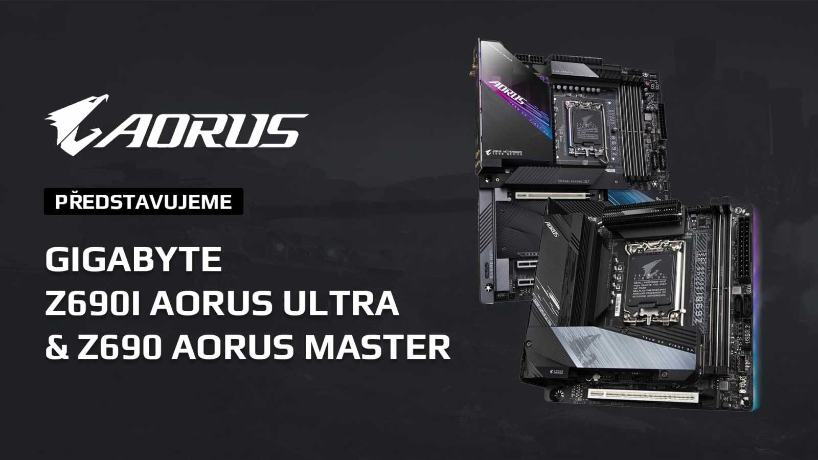 Dostaňte z nových Intel procesorů maximum se základními deskami AORUS od GIGABYTE