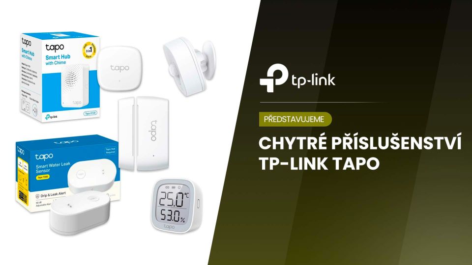 Vytvořte si chytrou domácnost jednoduše a levně s řadou Tapo od TP-Link