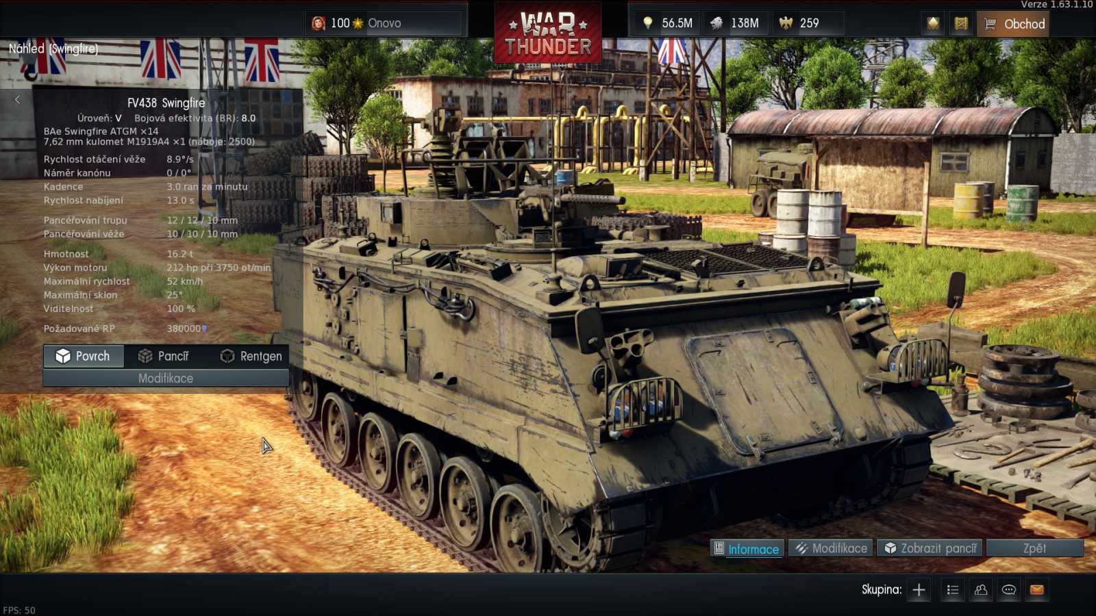 War Thunder: Screeny z 1.63