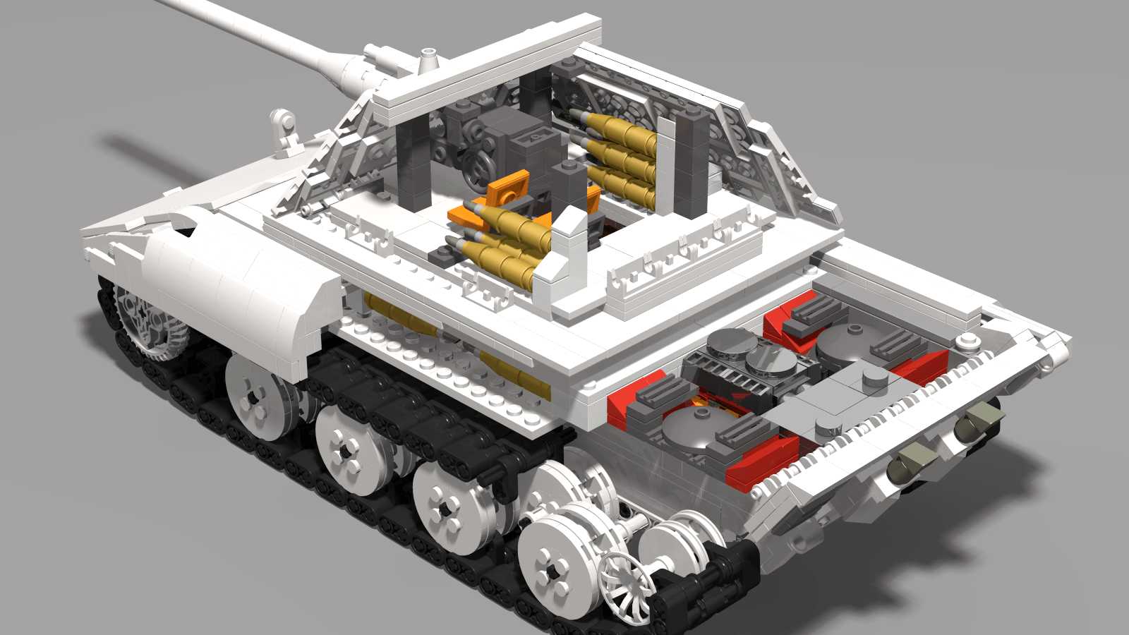 Tankové Lego: E-100