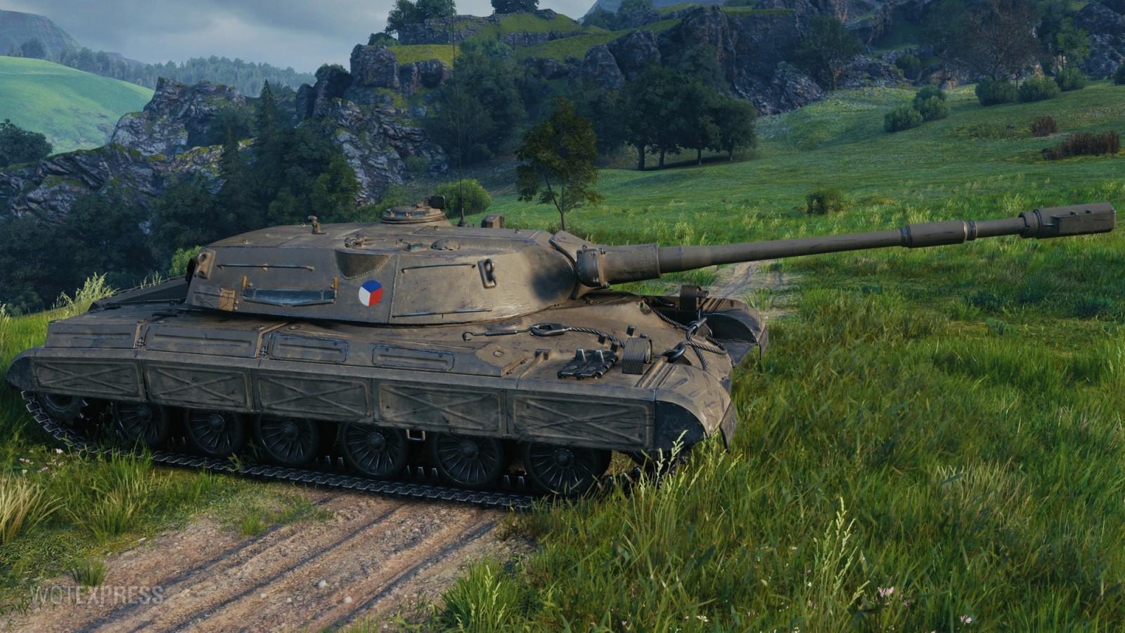 Tank Vz. 58 Medvěd z aktualizace 1.25 