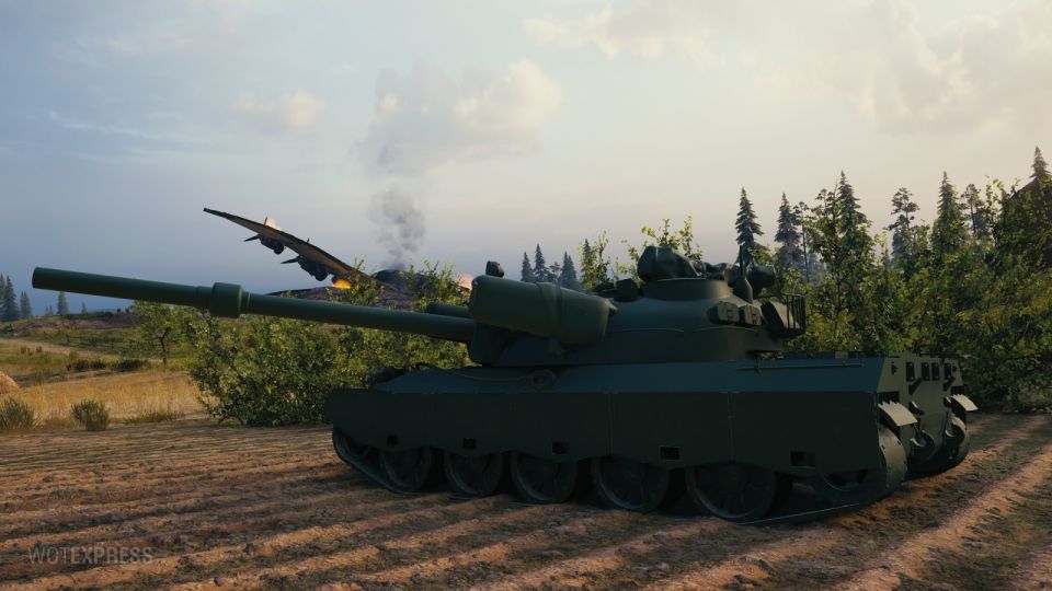 Supertest: Změna vlastností tanku 122 TM