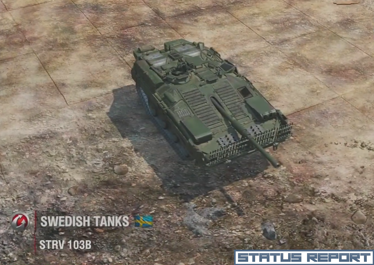 Gamescom: Švédský tank STRV 103B