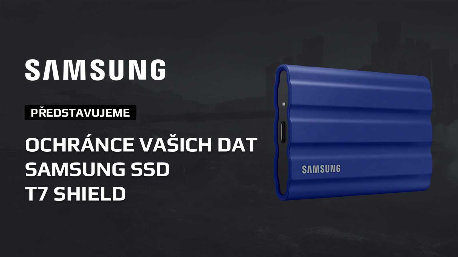 Samsung T7 Shield – rychlý, spolehlivý a nově i extra odolný externí SSD disk