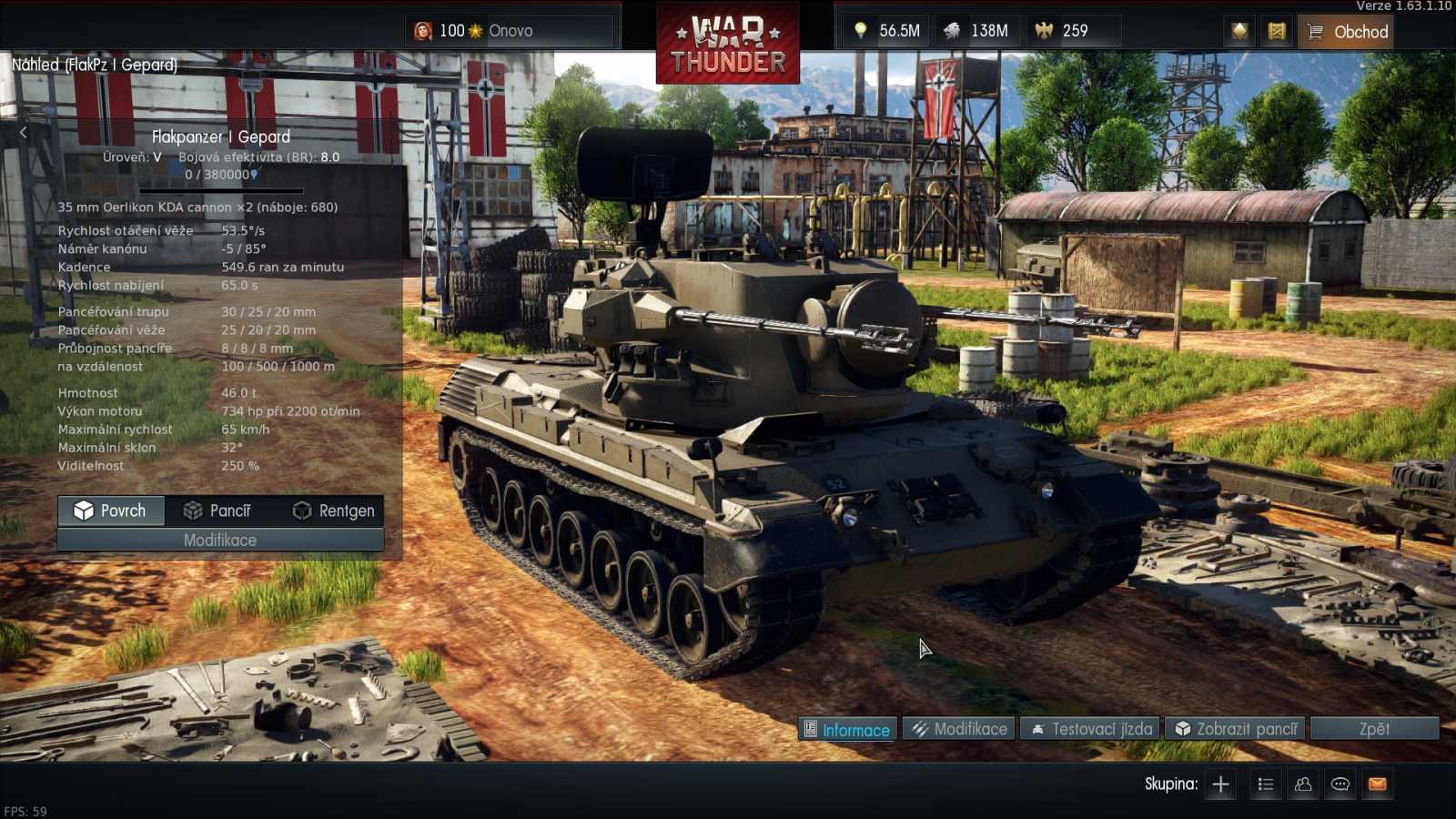 War Thunder: Screeny z 1.63