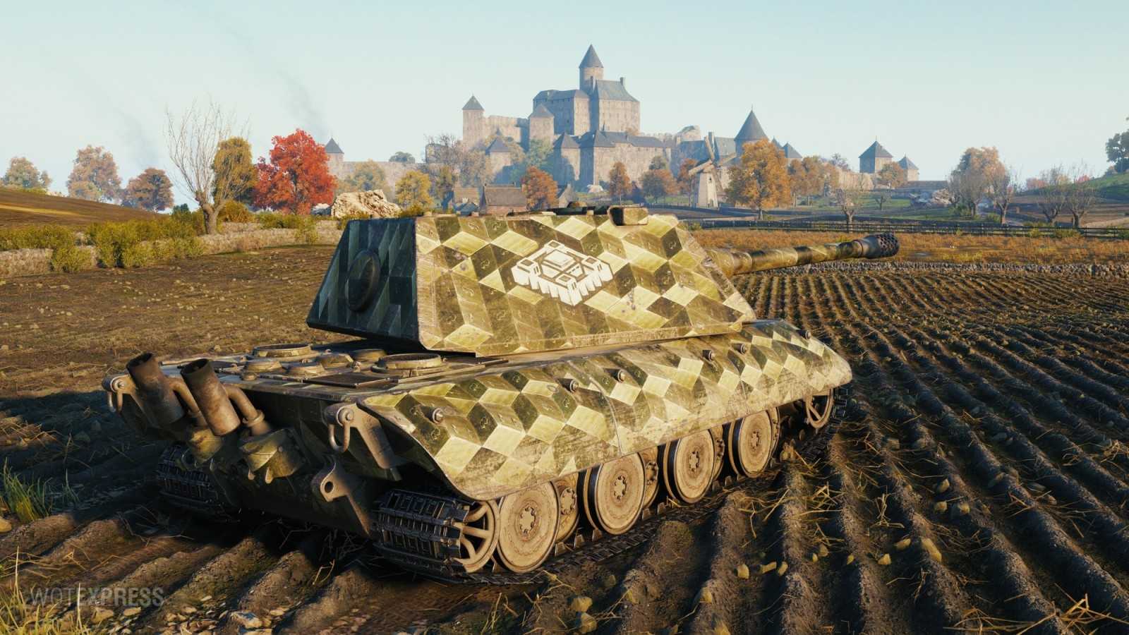 2D styl „Fort“ z aktualizace 1.24 ve World of Tanks