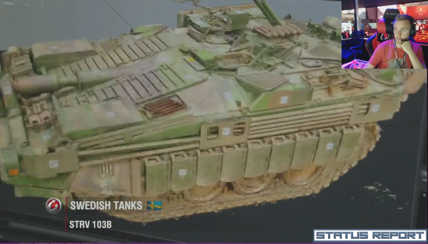 Gamescom: Švédský tank STRV 103B