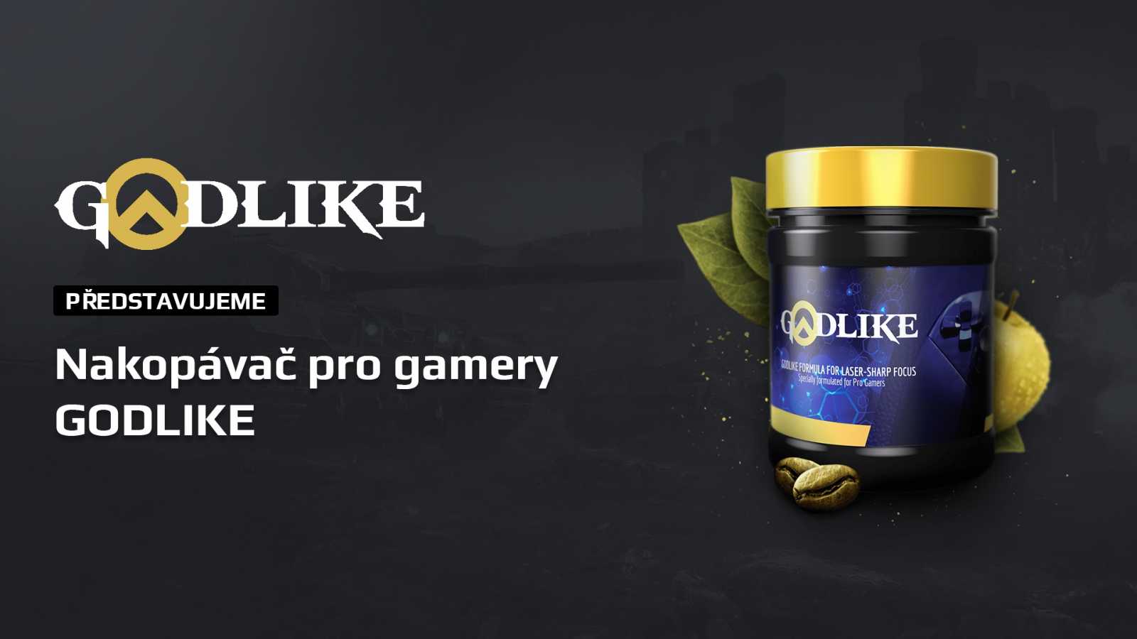 Godlike energy drink - poctivý cheat nejen do her