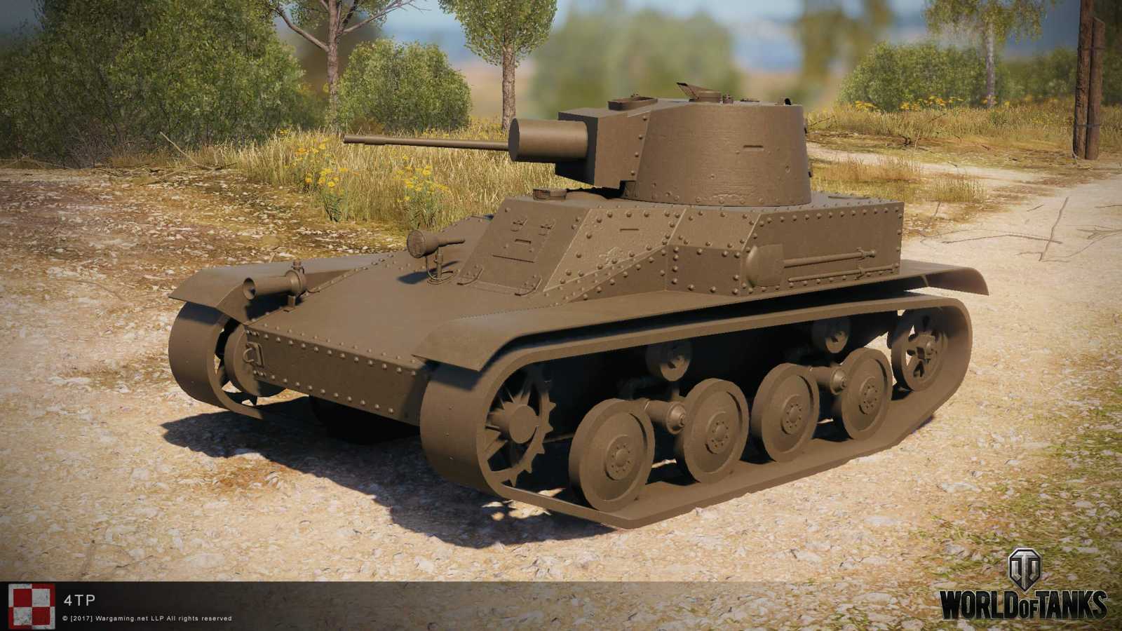 Supertest - polský tank 4TP