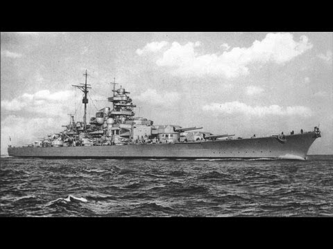 Dokument o hledání vraku lodi Bismarck