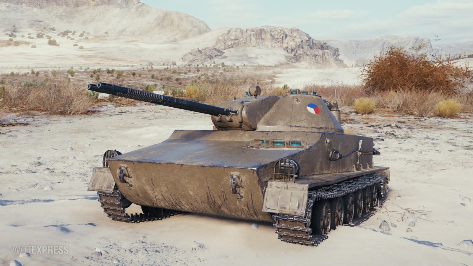 Tank Vz. 64 Glesk z aktualizace 1.26 World of Tanks