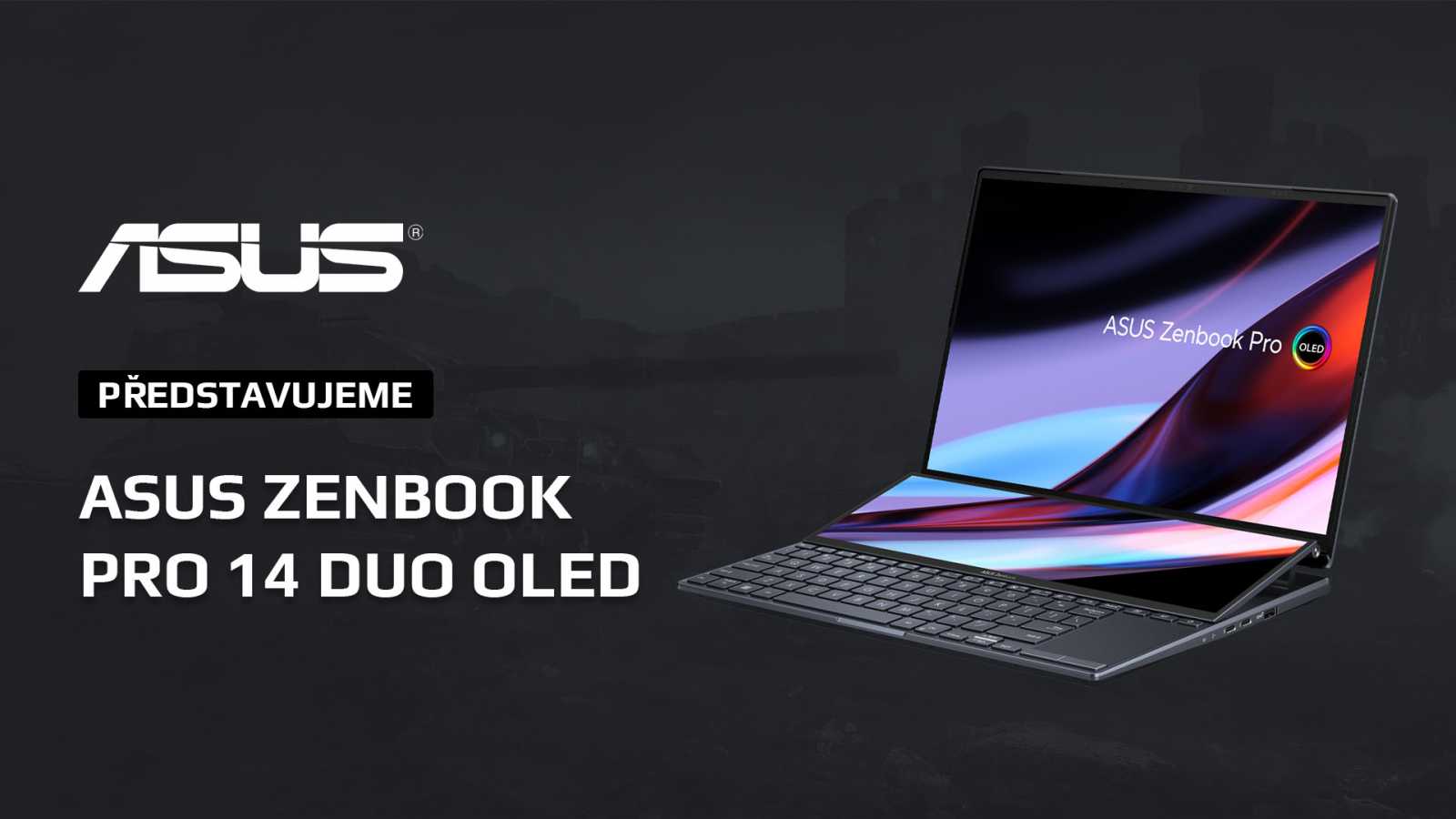 Maximální produktivita v kompaktním těle, Zenbook Pro 14 Duo OLED z vás udělá mistra multitaskingu kdekoliv