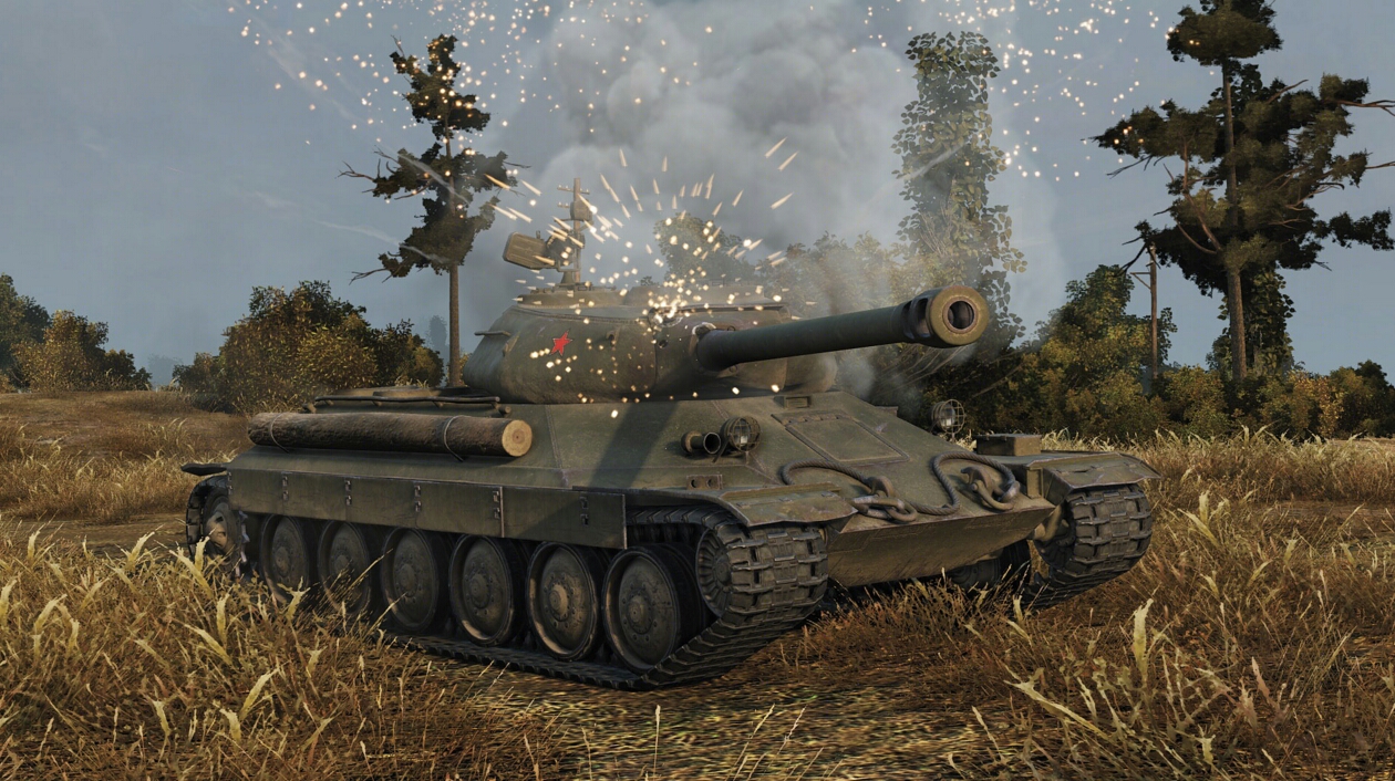 Supertest: Screenshoty IS-6 v HD rozlišení