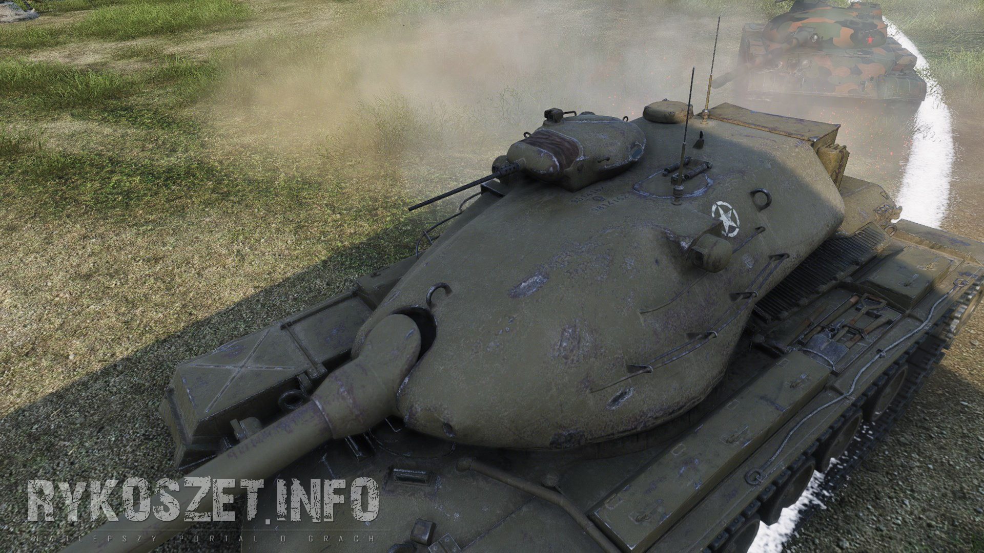 Ingame screenshoty M48A2/T54E2/T123E6