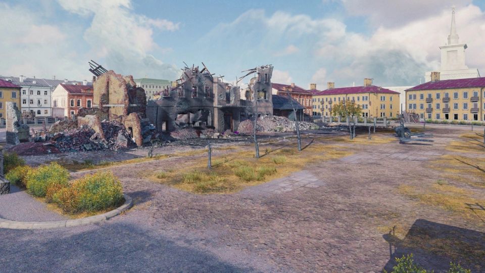 Mapa "Stalingrad" 2023. První herní ukázka ve World of Tanks