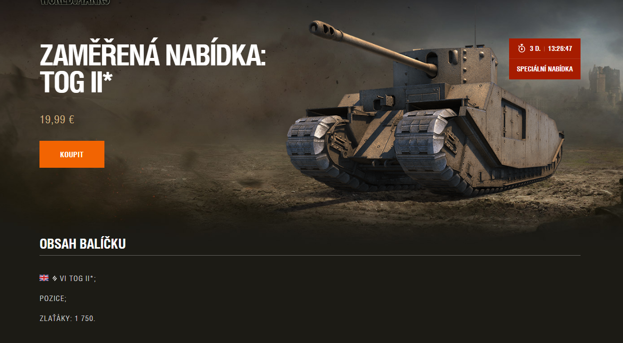 Prémiový obchod ponúka FV4202 a TOG II*