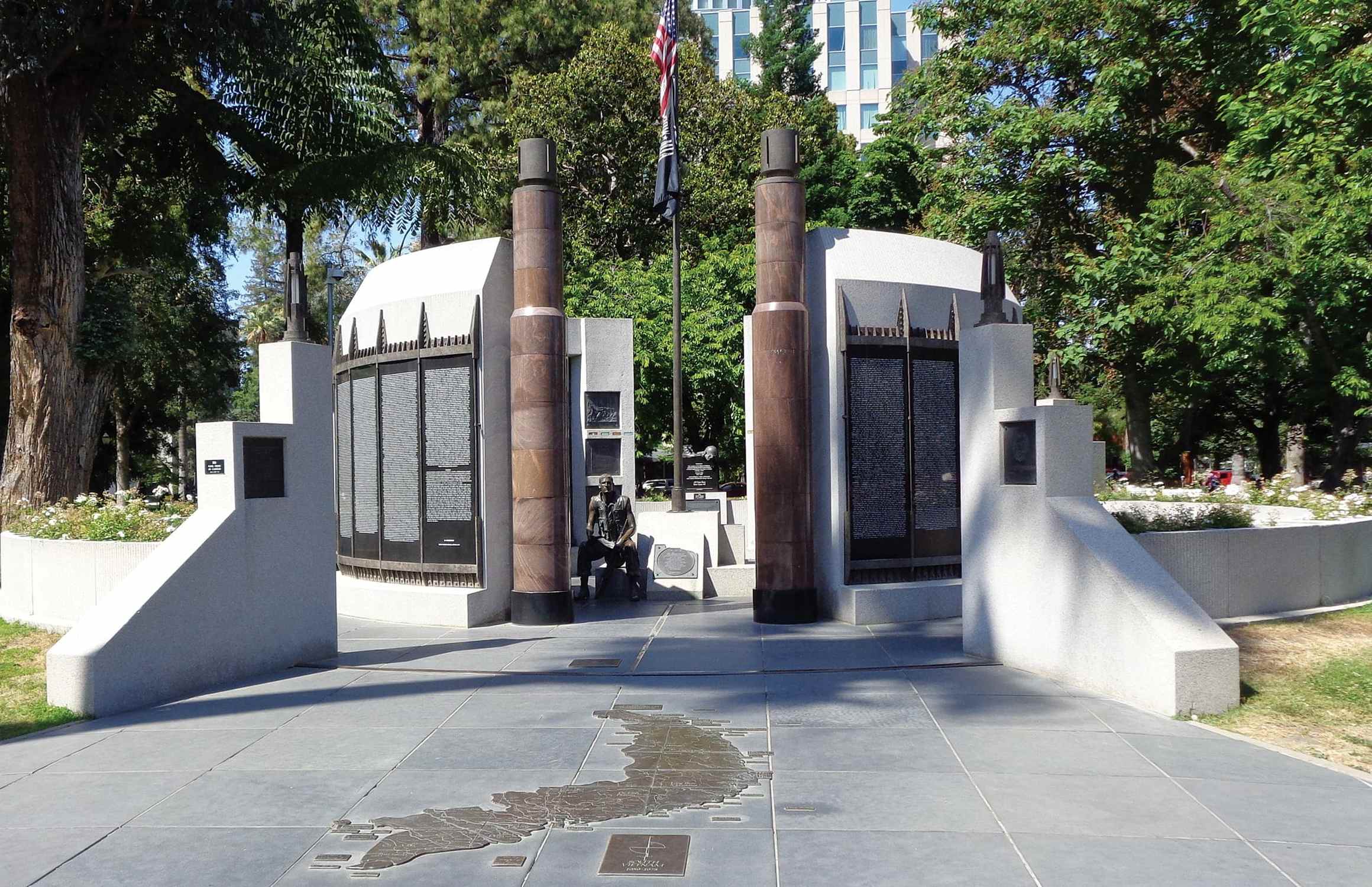 Vietnam War Veteran's Memorial corner of 1st and N. Hagar St. - Photo 1