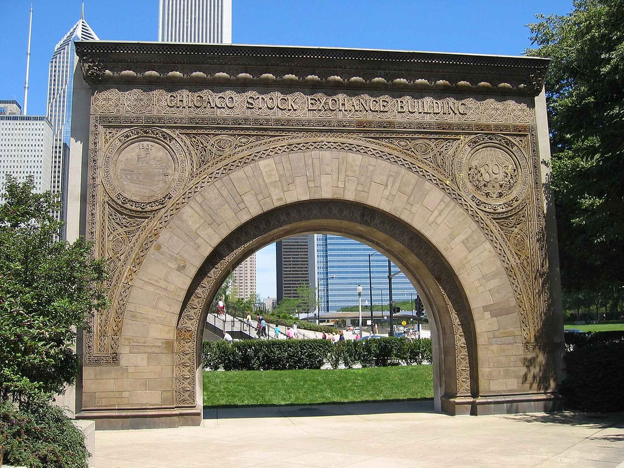 Chicago Stock Exchange Arch - Photo 1