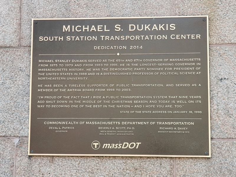 Michael S. Dukakis South Station Transportation Center - Photo 1