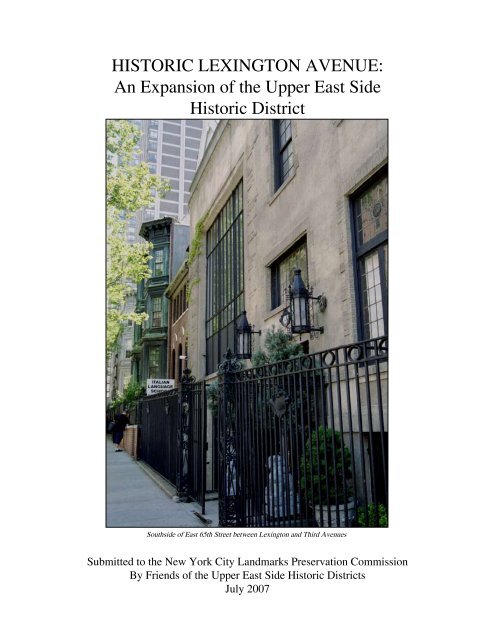 Upper East Side Historic District - Photo 1