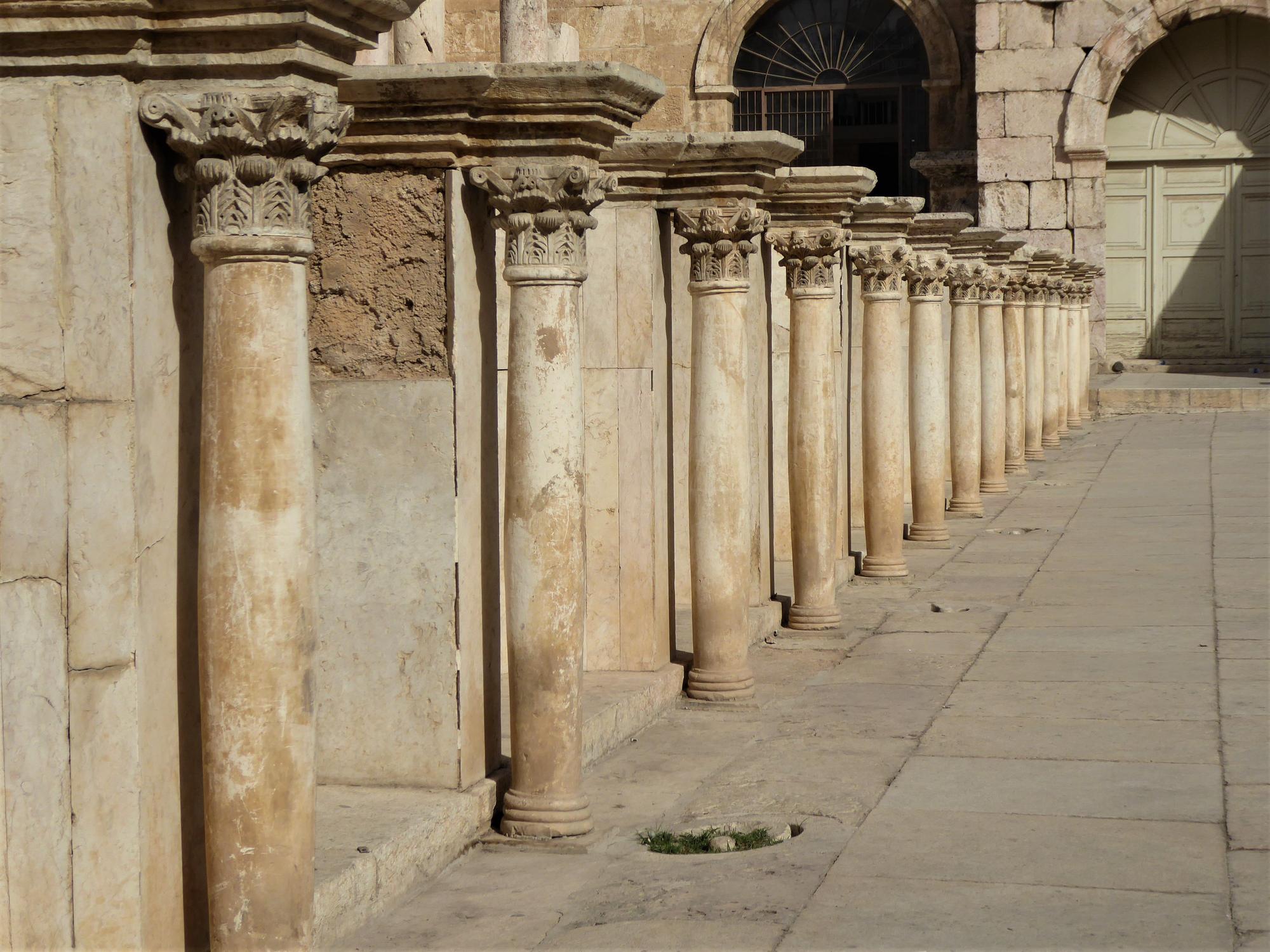 Columns and Capitals from Amman, Jordan - Photo 1