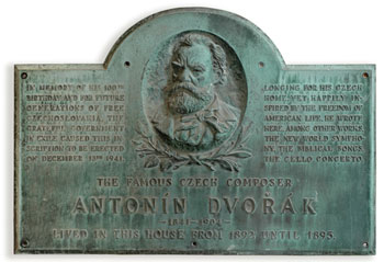 Antonín Dvořák Plaque - Photo 1