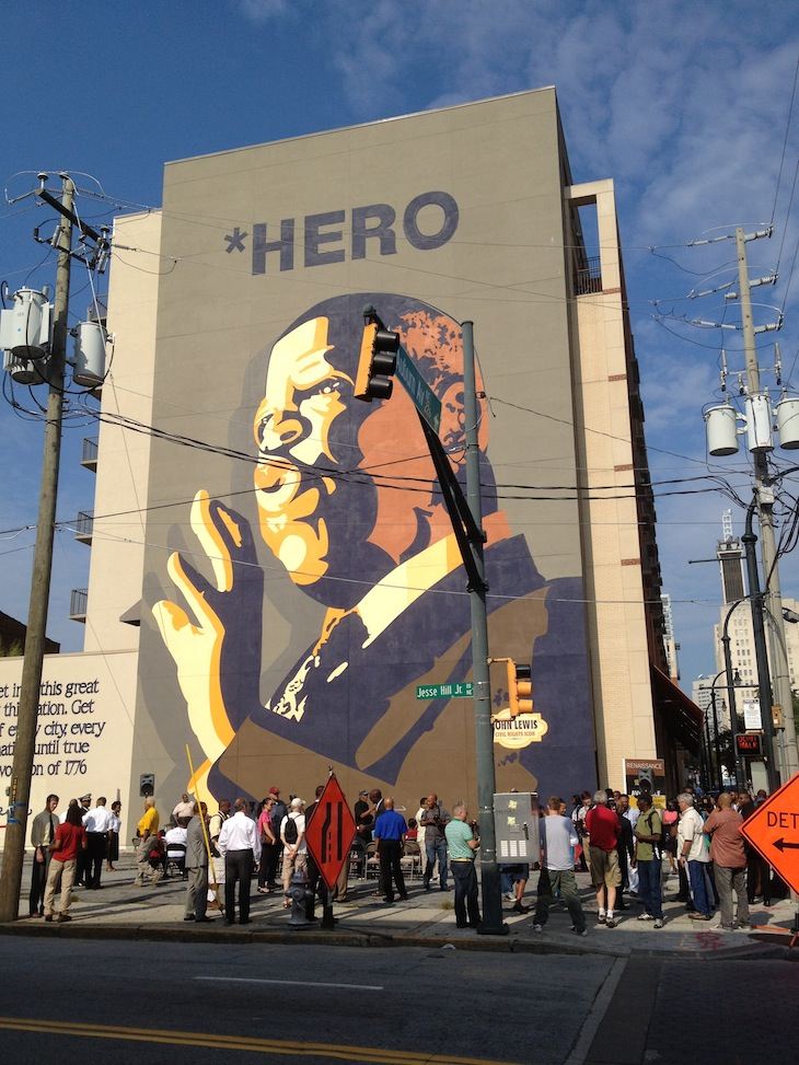 John Lewis Hero Mural - Photo 1